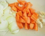簡単！少材料で！豚バラのトマト煮込み作り方1写真