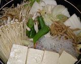白菜と鶏団子の味噌鍋作り方4写真