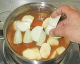 車麩の味噌シチュー作り方4写真