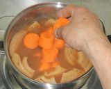 車麩の味噌シチュー作り方3写真