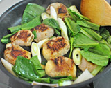 かぶの豚肉巻きと野菜のちりめん生姜焼き作り方6写真