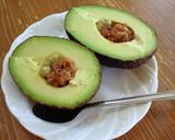 一人用アボカドの食べ方作り方3写真