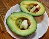 一人用アボカドの食べ方作り方4写真