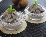 どだれ里芋の黒ごまジェラート作り方5写真