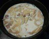 丸ごと食べれる♡かぼちゃの器のグラタン作り方7写真