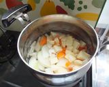 鮭のあら汁作り方4写真