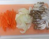 ルクエで鮭野菜蒸し作り方1写真