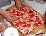 Xmas会巨大クリスマスケーキ写真20枚作り方28写真