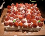 Xmas会巨大クリスマスケーキ写真20枚作り方29写真