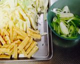 節約！美味！きつね焼きそば！作り方1写真