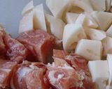 鶏もも肉とレンコンのトマト煮作り方1写真