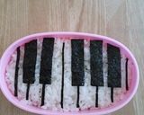 ♪ピアノ弁当♪超簡単なキャラ弁?作り方3写真