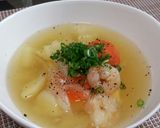 絶品☆朝の厚焼玉子スープ☆作り方5写真