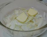 レンジで～カップオニオングラタン風スープ作り方2写真