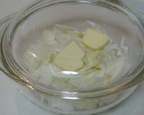 レンジで～カップオニオングラタン風スープ作り方3写真