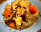 我が家の筑前煮(がめ煮)作り方9写真