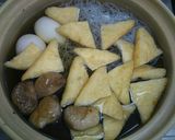 砂肝入り鶏団子鍋作り方2写真