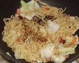 パパッと簡単、自作ソース焼きそば作り方8写真