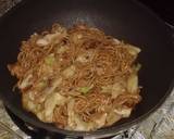 パパッと簡単、自作ソース焼きそば作り方9写真