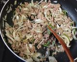 野菜モリモリ☆合挽ミンチのスタミナ丼♪作り方2写真