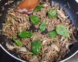 野菜モリモリ☆合挽ミンチのスタミナ丼♪作り方4写真