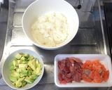 アボカドの海鮮丼作り方1写真