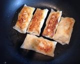 簡単☆アップル春巻き作り方5写真
