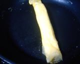 お弁当に！　チーズちくわの卵巻き作り方3写真