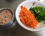 写真付き☆お家材料で！シーチキンピラフ作り方2写真