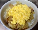 ガーリックオニオンの洋食丼作り方4写真