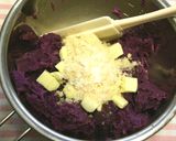 秋を満喫✿紫芋と柿๑タルト✿作り方20写真