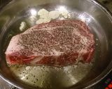 極厚和牛ステーキ レアの焼き方作り方6写真