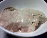 アンキモとカマンベールのココット焼き作り方2写真