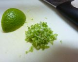 やみつき☆すだちと葱のチャーハン作り方1写真