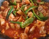 鶏もも肉とレンコンのトマト煮作り方7写真