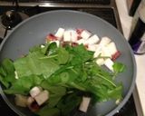 タコとはんぺんのホットサラダ作り方4写真