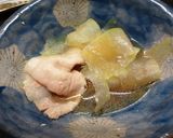 ヒラヒラ冬瓜と豚バラのしゃぶしゃぶ作り方3写真