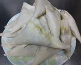 サモサ（カレー味じゃがいもの三角春巻き）作り方10写真