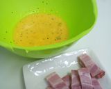 あっちゅーまカルボナーラ作り方1写真