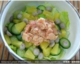 黑Q茶籽油鮪魚沙拉.柯媽媽の植物燕窩作り方5写真
