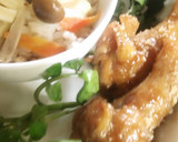 鶏の甘辛クルミ＋鶏旨みだし炊き込みご飯作り方12写真