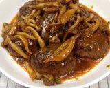 ソースも手作り！煮込みハンバーグ☆写真付作り方6写真