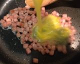 簡単朝食 スパム入りスクランブルエッグ作り方3写真