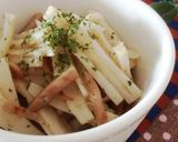 ささっと1品＊細切りれんこん炒め作り方4写真