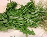 水菜とじゃがいものパリパリサラダ作り方2写真