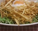 水菜とじゃがいものパリパリサラダ作り方7写真