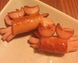 かにの飾り切りウィンナー☆お弁当・運動会作り方5写真