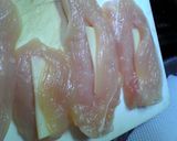 ハーフチキンカツ作り方1写真