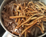 こんにゃくとぜんまいのきんぴら風煮物作り方3写真