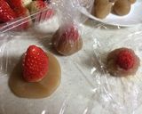 レンジと白玉粉で簡単♫苺大福作り方2写真